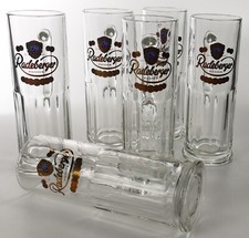 6 x Radeberger Pilsner Bier Glas Seidel 0,3l Henkelkrug seit 1872 Gläser 0925