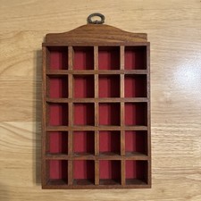 Vintage mittelgroße dunkle