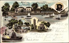 Litho Sacrow Potsdam in Brandenburg, Wirtshaus zum Dr. Faust,... - 10494927