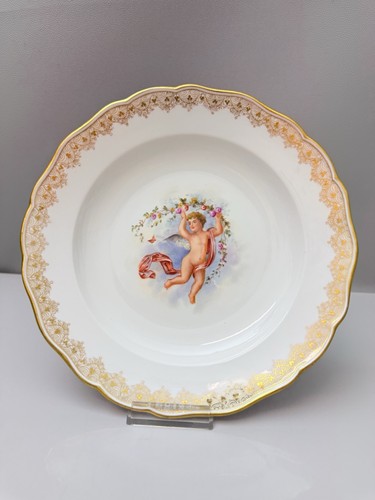 Meissen wandteller bemalt mit - wandteller,,