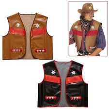 Herren cowboyweste karneval - herren,