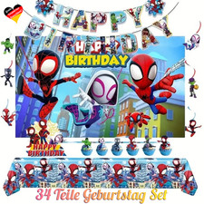 SPIDERMAN GEBURTSTAG DEKO SET
