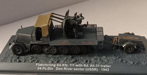 Flakvierling kfz 1 mit - sd.kfz.7/1,