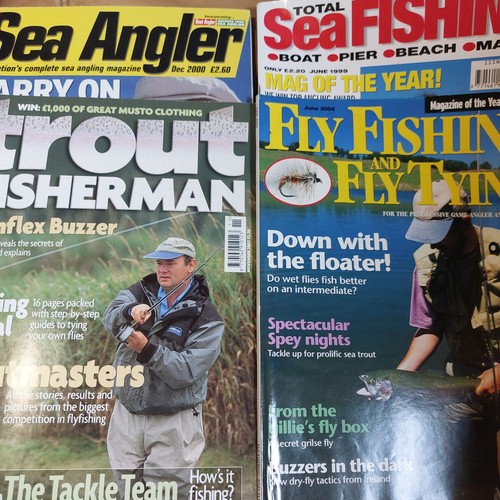 Vintage fishing magazines - x, 4
