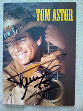 Tom Astor, Autogrammkarte, original signiert 