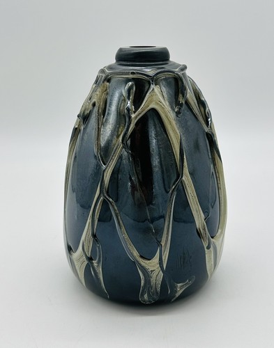 Vintage art glas vase - vintage,