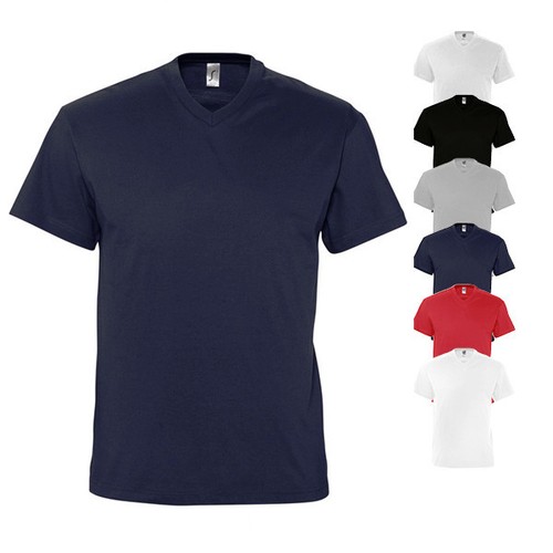 Sol shirt mit v - mit, v-ausschnitt