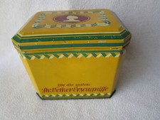 alte kleine Blechdose Für die