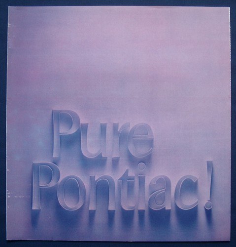 Prospekt brochure 1971 - , pontiac