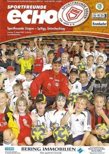 Sportfreunde Siegen - SPVGG Unterhaching (Stadionzeitung vom 12.08.2007)