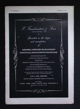 Original 1953 Reklame P Frankenstein & Söhne Luft-Seenrettungsgerät