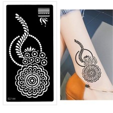 Henna Tattoo Schablone