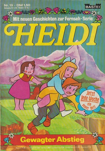 Heidi comic heft 19 - , comic-heft