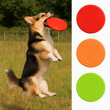 Robuste Hunde Frisbee 2er Set 17cm nahezu unkaputtbar Hundespielzeug langlebig