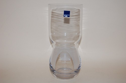 Vase glasvase geschwungen 24cm - glasvase,