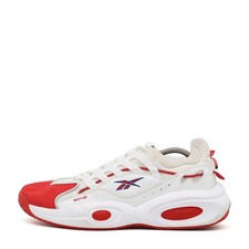 Reebok Herren Solution Low Sneaker Weiß Rot Edition Basketballschuhe EU 45.5
