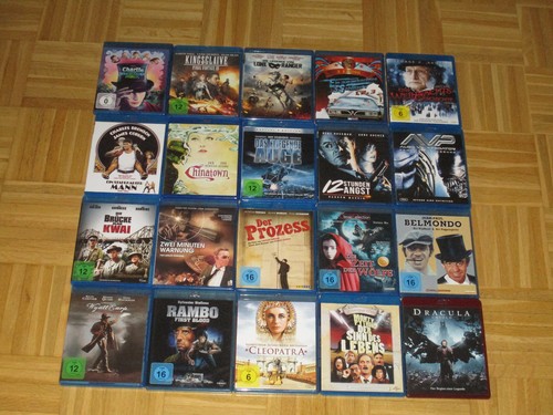Blu ray sammlung - sammlung, /