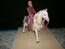 Barbie Pferd Traumpferd mit Bewegungsfunktion+ Musikfunktion Puppe 2016 Mattel