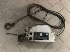 Seilzug Rinio 0,8t / Greifzug / 25m Drahtseil Ø6mm / Bj.1980 / Sammlerstück