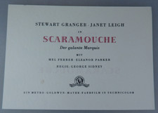 Einladung zur Uraufführung "Scaramouche, der galante Marquis" 1952 (118229)