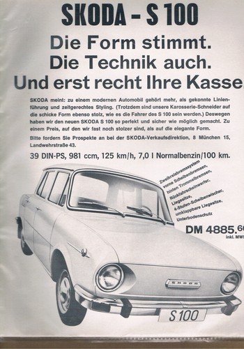 Skoda werbeanzeige werbung - skoda,