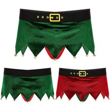 Männer Weihnachten Bulge Pouch Briefs Jagged Mini Rock Crossdressing Unterwäsche