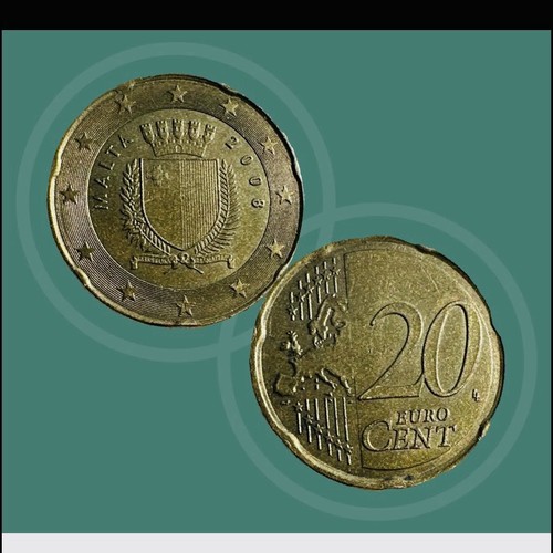 Malta euro cent - 20, 2008