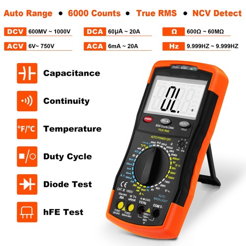 Digital multimeter trms auto - multimeter,