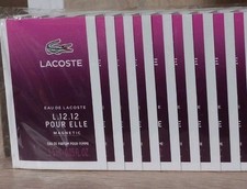 Lagoste Magnetic L.12.12 Pour ELLE Eau de Parfum 60ml(40Proben je.x 1,5ml ) ,OVP