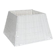 Weihnachtsdorf weiß Rattan