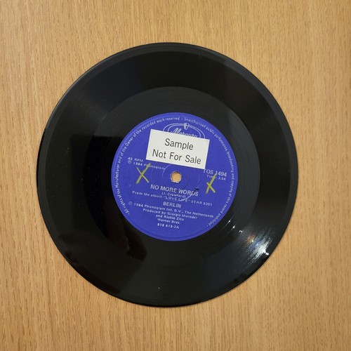 Berlin vinyl no more - berlin,