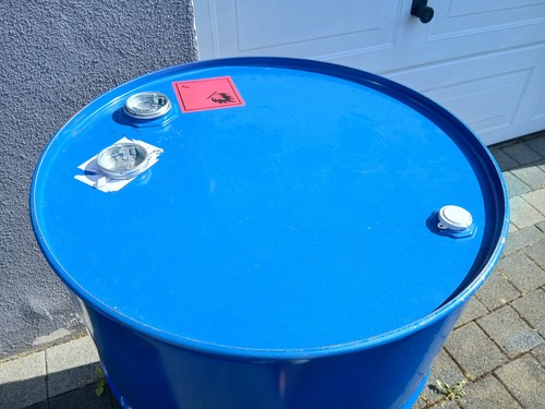 Spundfass 220 blau - spundfass,,