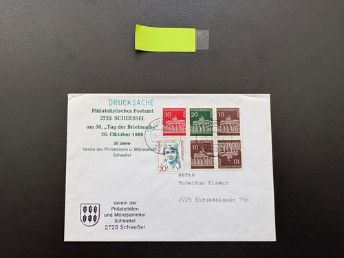 Brd sonderbrief phil - brd, phil.postamt
