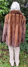Echte Luxus Pelzjacke Nerz