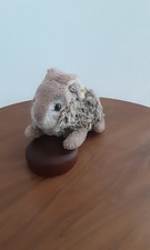 Steiff *Hase*, (Kaninchen), hellbraun/weiß, sitzend, gebraucht