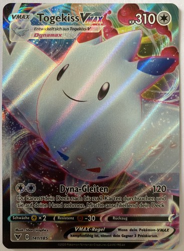 Pokemon togekiss vmax - togekiss, |