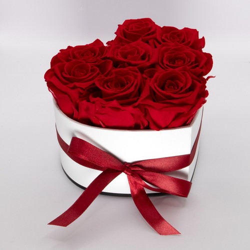 Infinity rosenbox herz echte - infinity,