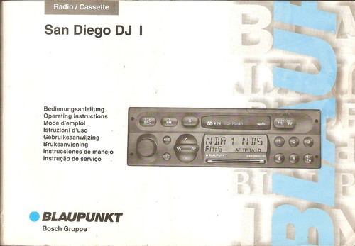 Betriebsanleitung auto radio - betriebsanleitung,