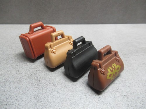 Playmobil zubehör 4x koffer - |,