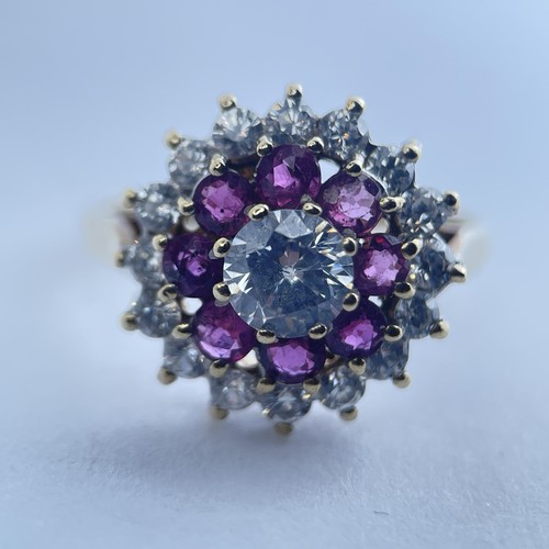 Vintage 9ct gelbgold ring - 9ct,