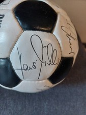 VFB Stuttgart - Lederfußball Esportiva Olympia Brasil 1 - mit Unterschriften 