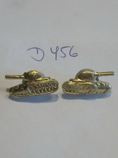 Udssr Kragenspiegel Auflagen Panzer Aluminium 1 Paar (d456)