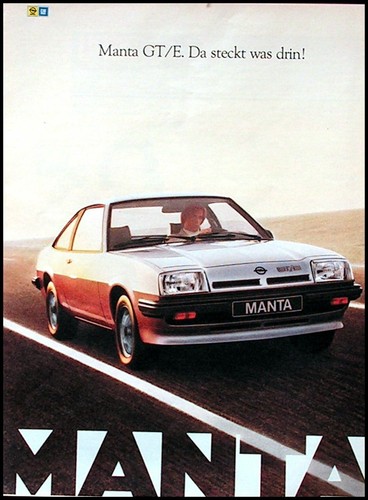 Opel manta e originale - gt/e,