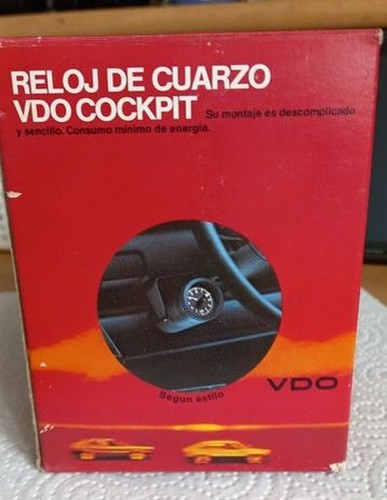 Vdo quarzuhr cockpit 12v 52mm - cockpit,