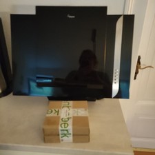 AKPO Wk-4 NERO 60 cm schwarz Dunstabzugshaube Kaminhaube schwarz