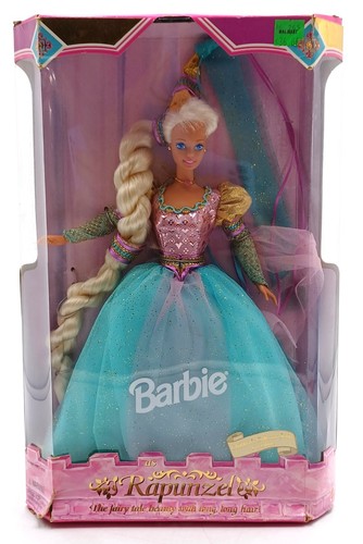 1994 barbie als - rapunzel, puppe