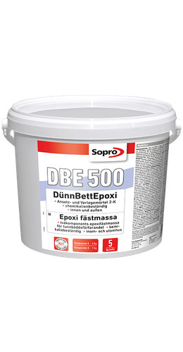 Sopro dünnbettepoxi dbe - dbe, 500