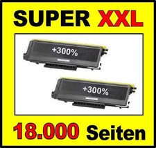 2 x Toner Lexmark X264dn X363dn X364dn X364dw / X264A11G SUPER XXL