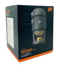 Esbit Spiritus-Trockenbrennstoff-Kochset 985 ml Outdoor Draußen Kocher