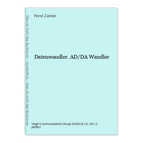 Datenwandler da wandler - datenwandler., ad/da